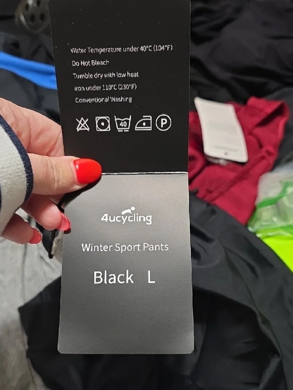 Women's Black Cycling Shorts - Picture 8 of 8